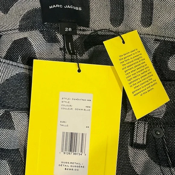 Marc Jacobs The Monogram denim miniskirt 28
